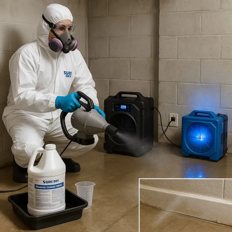 Sanitization and Odor Removal process in Kennebunkport, ME